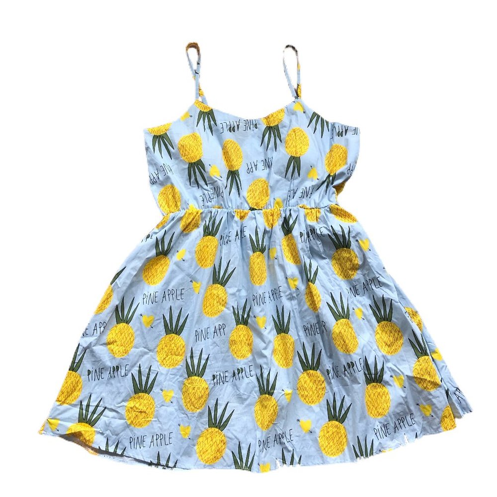SHEIN Pineapple Sundress Size 2XL EUC
